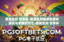 尊龙凯时 世界杯-尊龙凯时预测世界杯，激战与荣耀的交汇-尊龙凯时 世界杯